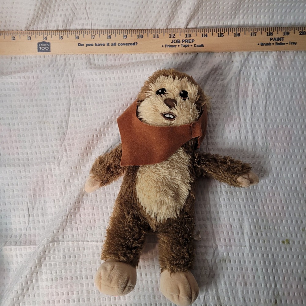 Build-A-Bear Star Wars Wicket the Ewok Plush 10 Inch Stuffed Animal‎ Brown Hood